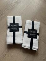 Luxe Ralph lauren home 8 stuks stoffen servetten NIEUW, Ophalen of Verzenden, Nieuw, Beige, Overige typen