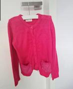 Prachtig fuchsia kleur vest, Meisje, Trui of Vest, Ophalen of Verzenden, Zo goed als nieuw