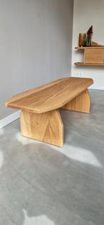 Nieuwe salontafel van massief eikenhout, 50 tot 100 cm, Minder dan 50 cm, Nieuw, Rechthoekig