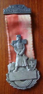 Eremedaille, Schuttersconcours Zwitserland ( by Peka), Postzegels en Munten, Penningen en Medailles, Verzenden, Overige materialen