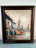 Schilderij zeilboot , wellicht van Florence Wilkens Furst, Ophalen of Verzenden