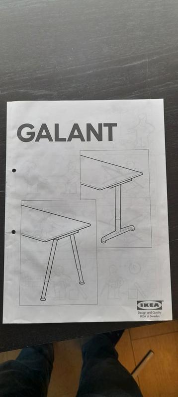 IKEA Galant bureau met extras - afbeelding 9