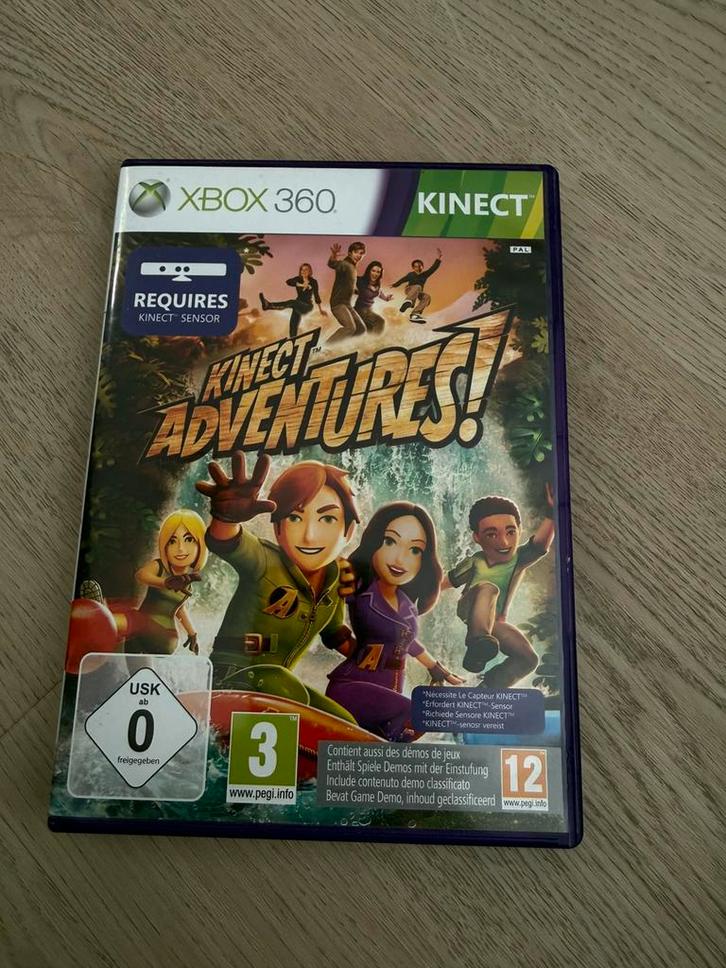 Kinect Adventures voor Xbox 360, Spelcomputers en Games, Games | Xbox 360, Gebruikt, Avontuur en Actie, 2 spelers, Vanaf 3 jaar