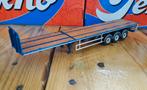 Wsi Van der Werff uitschuifbare vlakke trailer., Hobby en Vrije tijd, Modelauto's | 1:50, Ophalen of Verzenden, Nieuw, Bus of Vrachtwagen