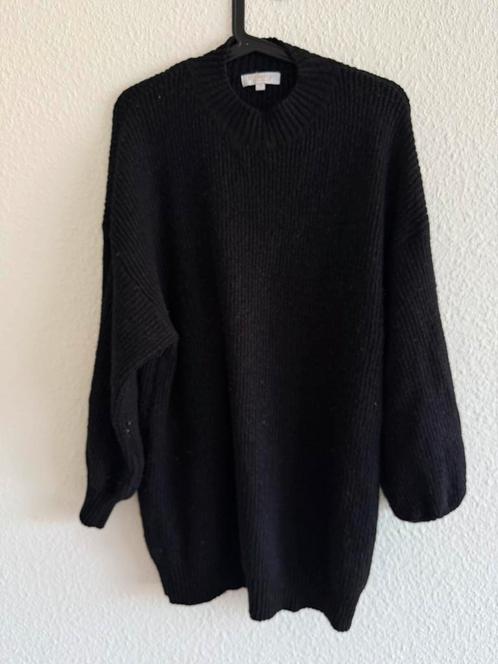 Zwarte gebreide trui van Effeny, maat L, Kleding | Dames, Truien en Vesten, Zo goed als nieuw, Maat 42/44 (L), Zwart, Ophalen of Verzenden