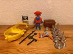 Playmobil vintage piraat met zilver schat 3570 jaren 70/80, Kinderen en Baby's, Speelgoed | Playmobil, Ophalen of Verzenden, Gebruikt