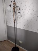 Superleuke vintage lamp, met dimmer, Huis en Inrichting, Lampen | Vloerlampen, Minder dan 100 cm, Ophalen of Verzenden, Zo goed als nieuw