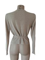 King Louie shirt lange mouw M, Kleding | Dames, T-shirts, Maat 38/40 (M), Beige, Ophalen of Verzenden, Zo goed als nieuw