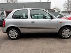Nissan Micra 1.4 55KW 3D 2002 Grijs Nieuwe APK+beurt, Auto's, Voorwielaandrijving, Stof, 750 kg, 4 cilinders