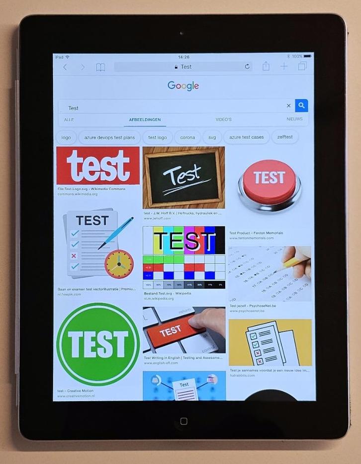 Kijk films op deze prima iPad met retina-display, Computers en Software, Apple iPads, Gebruikt, Apple iPad, Wi-Fi, 10 inch, 32 GB