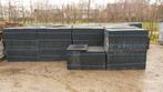 terrastegels 60x60cm grijs en antraciet, Ophalen, Gebruikt, 10 m² of meer, Beton