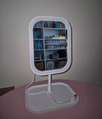 Spiegel met led verlichting & USB, Huis en Inrichting, Woonaccessoires | Spiegels, Minder dan 50 cm, Nieuw, Ophalen of Verzenden