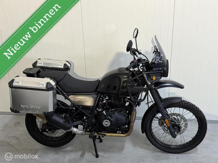 Royal Enfield Himalayan 410 - 3.100 KM - incl. alu koffers!, Motoren, Motoren | Royal Enfield, Bedrijf, Toermotor, 12 t/m 35 kW