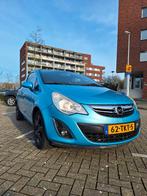Opel Corsa 1.4 16V 3D 2012 Blauw Facelift, Voorwielaandrijving, Stof, 40 €/maand, Blauw