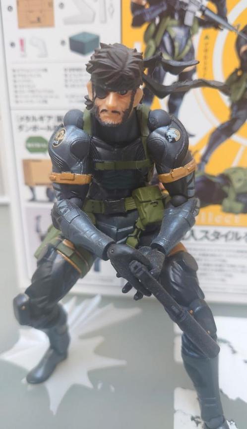 Revoltech Snake uit Metal Gear Solid Peace Walker, Verzamelen, Poppetjes en Figuurtjes, Zo goed als nieuw, Ophalen of Verzenden