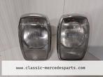 Koplampenranden chroom 2x Mercedes W114 W115, Auto-onderdelen, Verlichting, Ophalen of Verzenden, Gebruikt, Mercedes-Benz
