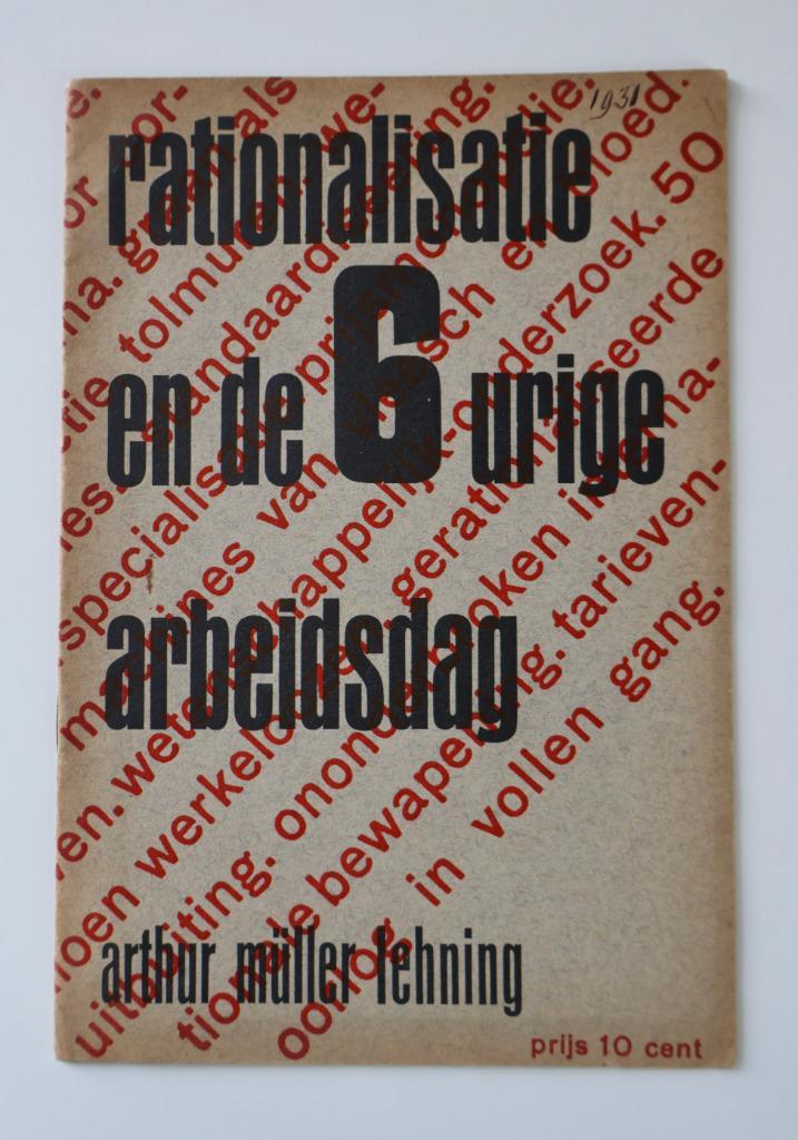 Arthur Müller Lehning, Rationalisatie en.... Paul Schuitema, Boeken, Kunst en Cultuur | Fotografie en Design, Gelezen, Ophalen of Verzenden