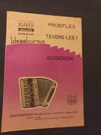 Accordeon Cursus - Ideaalcursus, Gebruikt, Overige formaten, Toetsaccordeon, Ophalen