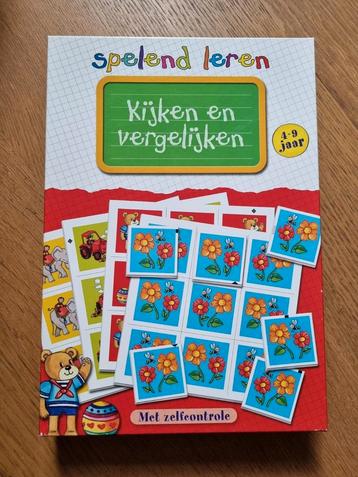 Spelenderwijs Kijk en vergelijk beschikbaar voor biedingen