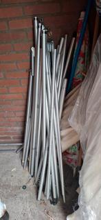 Aluminium buizen diverse tentstokken, Ophalen of Verzenden, Gebruikt