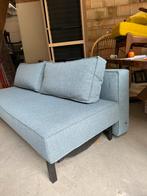 Slaapbank Innovation Living Sly, Ophalen, Blauw, Tweepersoons, 140 cm