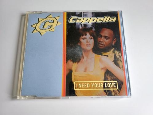 Cappella-I need your love, Cd's en Dvd's, Cd Singles, Dance, 1 single, Maxi-single, Verzenden