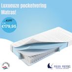 Goedkoop Luxe Pocketvering Matras 140x200x25, Matras, 200 cm, Nieuw, Tweepersoons