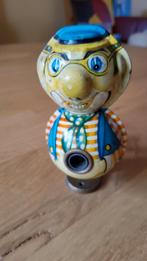 Antiek blikken Kum Clown potloodslijper puntenslijper blik., Ophalen of Verzenden