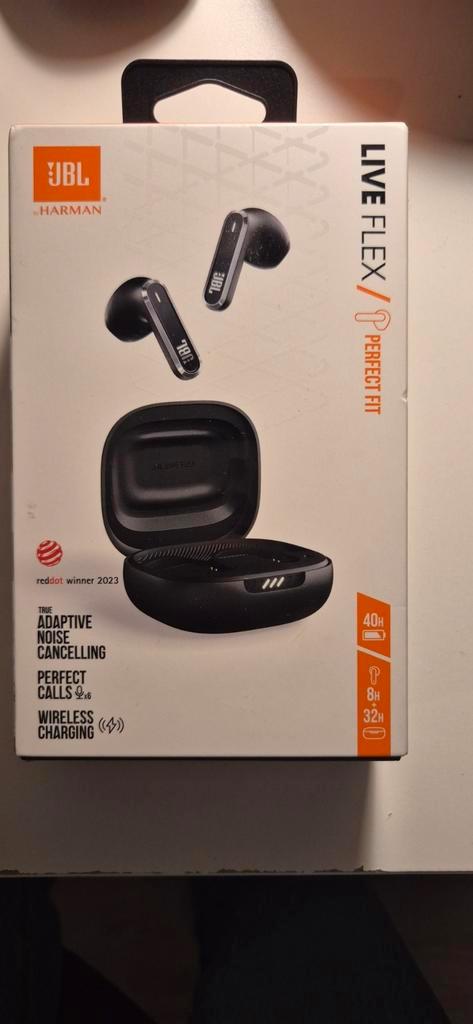 JBL Live Flex - Zo goed als nieuw!, Audio, Tv en Foto, Koptelefoons, Zo goed als nieuw, Draadloos, Bluetooth, Ophalen of Verzenden