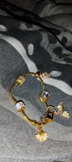 Bedel armband inclusief bedels, Staal, Nieuw, Ophalen of Verzenden, Met bedels of kralen