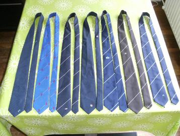 Verzameling stropdassen van bedrijven (8) beschikbaar voor biedingen