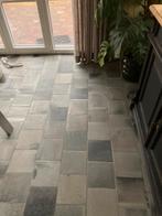 Blauw gesmoorde plavuizen, estrikken, 20 x20 cm, Ophalen, Steen of Klei, Nieuw, Minder dan 50 cm