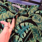 Fabienne Chapot groene blader print broek maat L nr 45164, ., Maat 42/44 (L), Fabienne Chapot, Ophalen of Verzenden