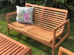Groot assortiment teakhouten tuinbanken / nieuw & gebruikt, Ophalen of Verzenden, Gebruikt, Teakhout
