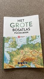 Peter Vroege - Denksport Het Grote Bosatlas Puzzelboek, Ophalen, Fotograferen en Filmen, Zo goed als nieuw, Peter Vroege; Tjeerd Tichelaar