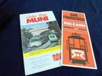 San Francisco. PCC Tram (  Muni ) en Cablecar. 1976 en 1981, Ophalen of Verzenden, Gebruikt, Tram, Overige typen
