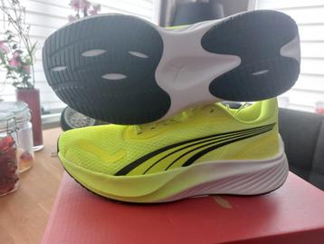  Pounce Lite Yellow Alert Puma Black Negro Maat 38,5 NIEUW! beschikbaar voor biedingen