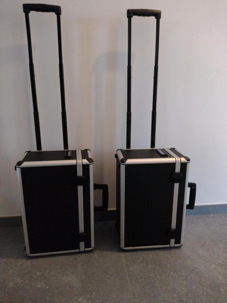 Kantoorkoffer trolley hardcase, Sieraden, Tassen en Uiterlijk, Koffers, Hard kunststof, Minder dan 50 cm, Ophalen