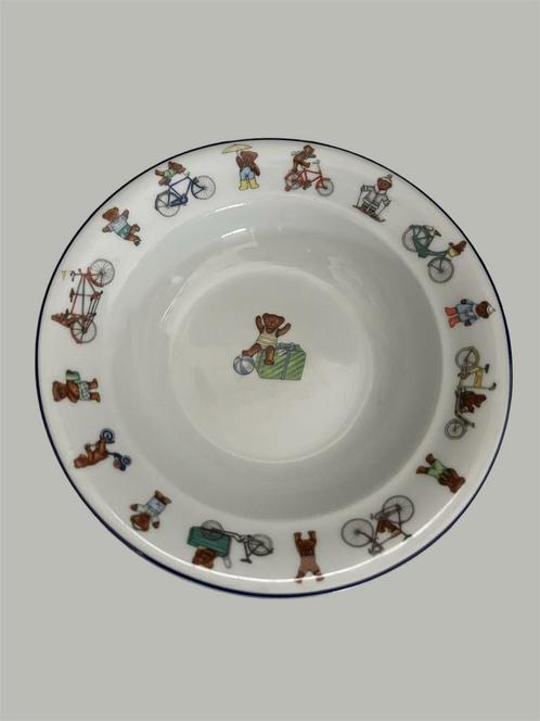 Julius vintage diep bord pap Royal Copenhagen Denmark, Kinderen en Baby's, Kraamcadeaus en Geboorteborden, Zo goed als nieuw, Ophalen of Verzenden