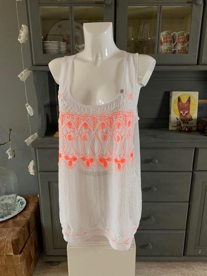 Zomerse top van Sweet Revenge maat L, Kleding | Dames, Tops, Gedragen, Maat 38/40 (M), Wit, Zonder mouw, Ophalen of Verzenden