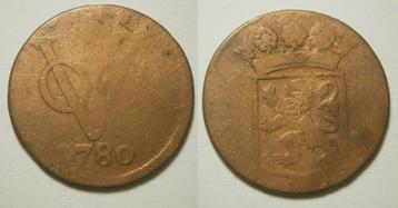 1] Holland VOC Duit 1780 beschikbaar voor biedingen