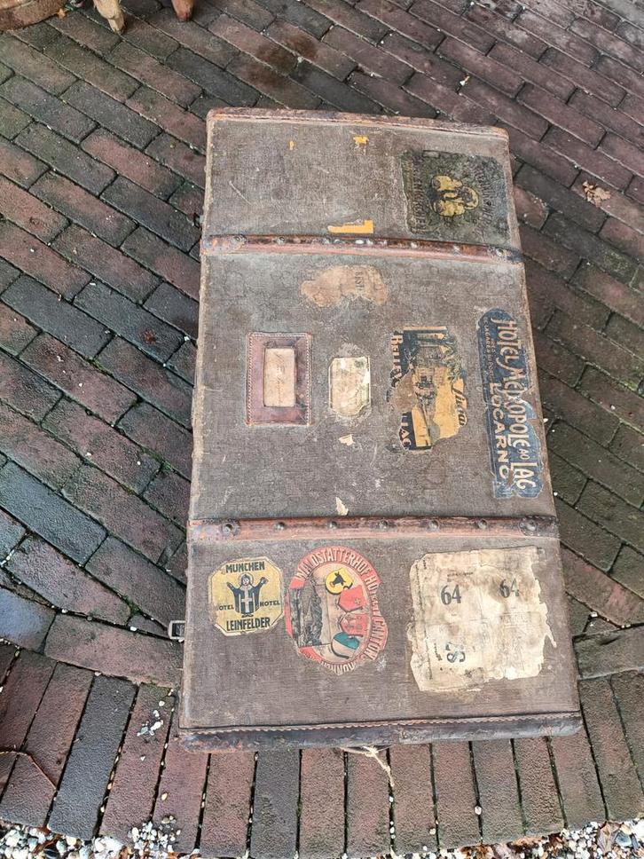 Hutkoffer, Antiek en Kunst, Curiosa en Brocante, Ophalen