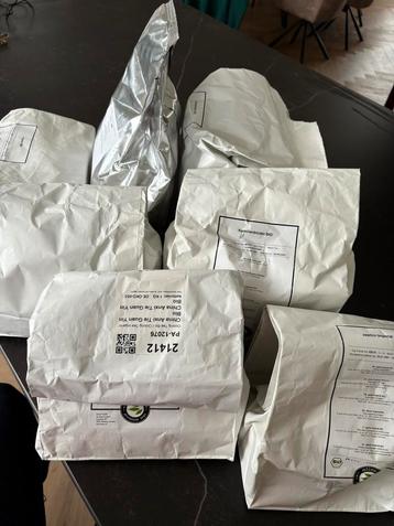 Biologische losse thee ca 5,5kg beschikbaar voor biedingen