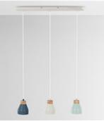 MADE pendant hanglamp grijs, Huis en Inrichting, Lampen | Hanglampen, Ophalen of Verzenden, Metaal, 50 tot 75 cm