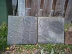Gratis 4 tegels 40x40 cm, Tuin en Terras, Tegels en Klinkers, Ophalen, Gebruikt, Beton, Terrastegels