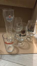 Brand-Wieckse-Mahou bierglazen, Ophalen of Verzenden, Zo goed als nieuw, Glas of Glazen, Brand