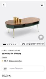 Salontafel Topim La Redoute nieuwprijs 519, Ophalen, Gebruikt, 100 tot 150 cm, 50 tot 100 cm