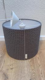 Koeka lamp grijs, Ophalen of Verzenden, Zo goed als nieuw, Grijs, Rond