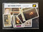 Rembrandt postzegels 25 stuks, Verzenden, Gestempeld, Overige thema's