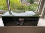 Vintage emaille groene brooddoos broodkist, Ophalen